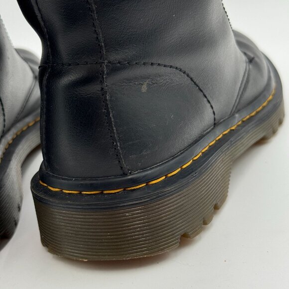 Dr Martens Luana Womens Sz 7 Leather Combat Lace Up Boots Goth Y2K Rave Whimsy - Picture 7 of 10